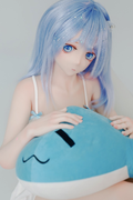 150cm/4ft11 A-Cup Cute Silicone Sex Doll - KH003-C