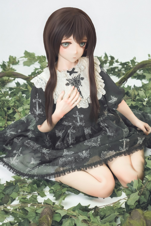 150cm/4ft11 A-Cup Cute Silicone Sex Doll - KH003-C