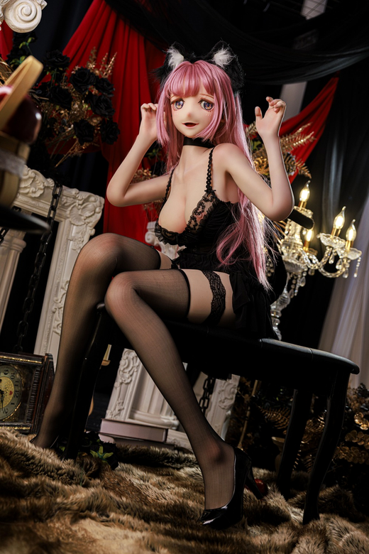 155cm/5ft1 D-Cup Cute Silicone Sex Doll - KH002-A