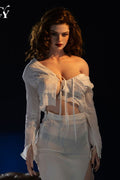 176cm/5ft9 E-Cup Silicone Head Sex Doll - Beatrice Natural Skin