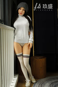 150cm/4ft11 D-cup Medium Breast Silicone Head Sex Doll - #6 Lily