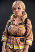 153cm/5ft N-Cup Blonde Hybrid Sex Doll #AB8