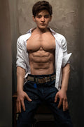 175cm/5ft9 Silicone Head Male Sex Doll - Martin