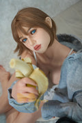 US In Stock - 166cm/5ft5 D-cup Tomboy Sex Doll Short Hair Silicone Sex Doll S45 - Tina