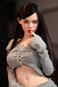 US In Stock - 164cm/5ft5 F-Cup Big Breast Silicone Head Sex Doll - Fiora