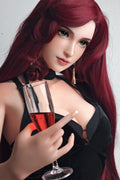 165cm/5ft5 Redhead Big Boobs|Tits Realistic Silicone Sex Doll - Kasawara Tomoko