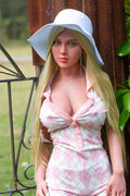 168cm/5ft6 D-cup Blond Silicone Sex Doll – LS14