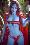 EU In Stock - 158cm/5ft2 E-cup Sexual Elven Magic Alien Sex Doll - Elicia