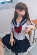 155cm/5ft1 B-Cup Cute Silicone Sex Doll - KH001-A