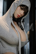 163cm/5ft4 H-Cup Huge Breast Super Light Silicone Sex Doll #198