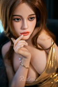 US In Stock - 164cm/5ft5 F-Cup Brunette Silicone Head Sex Doll - Jada