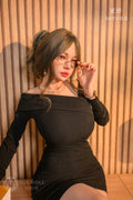 158cm/5ft2 G-Cup Blonde All-In-One Silicone Sex Doll - Summer