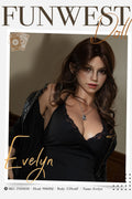 159cm/5ft3 F-Cup Real Skin Texture European Real Skin Texture Silicone Sex Doll - #060SJ Natural