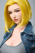 159cm/5ft3 G-cup Bubble Butt Huge Tits Silicone Sex Doll – S41 Joline