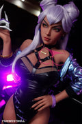 US In Stock - 155cm/5ft1 F-Cup League of Legends Agony’s Embrace Evelynn TPE Sex Doll - #026