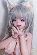 144cm/ 4ft9 M-cup Cute Anime Silicone Sex Doll – RAD041 Chono Miyu-Oh dear, you're blushing