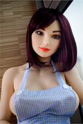 160cm/5ft3 D-Cup Big Boobs Beautiful Asian Fair TPE Sex Doll-Hellen