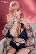 160cm/5ft3 H-Cup Cute Silicone Sex Doll - Grace