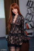 164cm/5ft5 C-cup Japanese Redhead Silicone Sex Doll - Southey