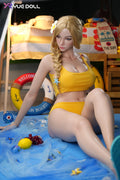172cm/5ft8 G-Cup Cute Real Skin Texture Silicone Sex Doll - QinLi