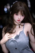 157cm/5ft2 E-cup Korean Lovely Big Boobs TPE Sex Doll - Solene