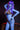 158 cm/5 ft2 E-Cup Alien-Sexpuppe mit blauer Haut – Kathern