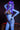 In den USA auf Lager – 158 cm/5 Fuß2 E-Körbchen-Sexpuppe mit blauer Haut und Alien – Kathern