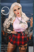 US In Stock-156cm/5ft1  H-Cup Blonde Pretty S-TPE TPE Sex Doll with #233 Head